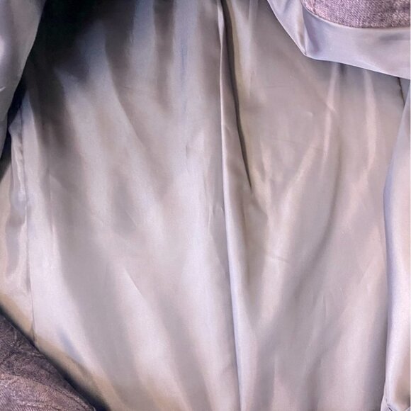 Vintage Lana Lee Purple Floral Jacquard Full Zip Blazer 18 - Picture 10 of 11